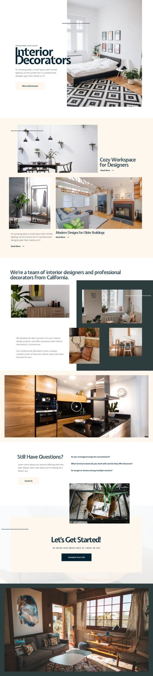 Interior design